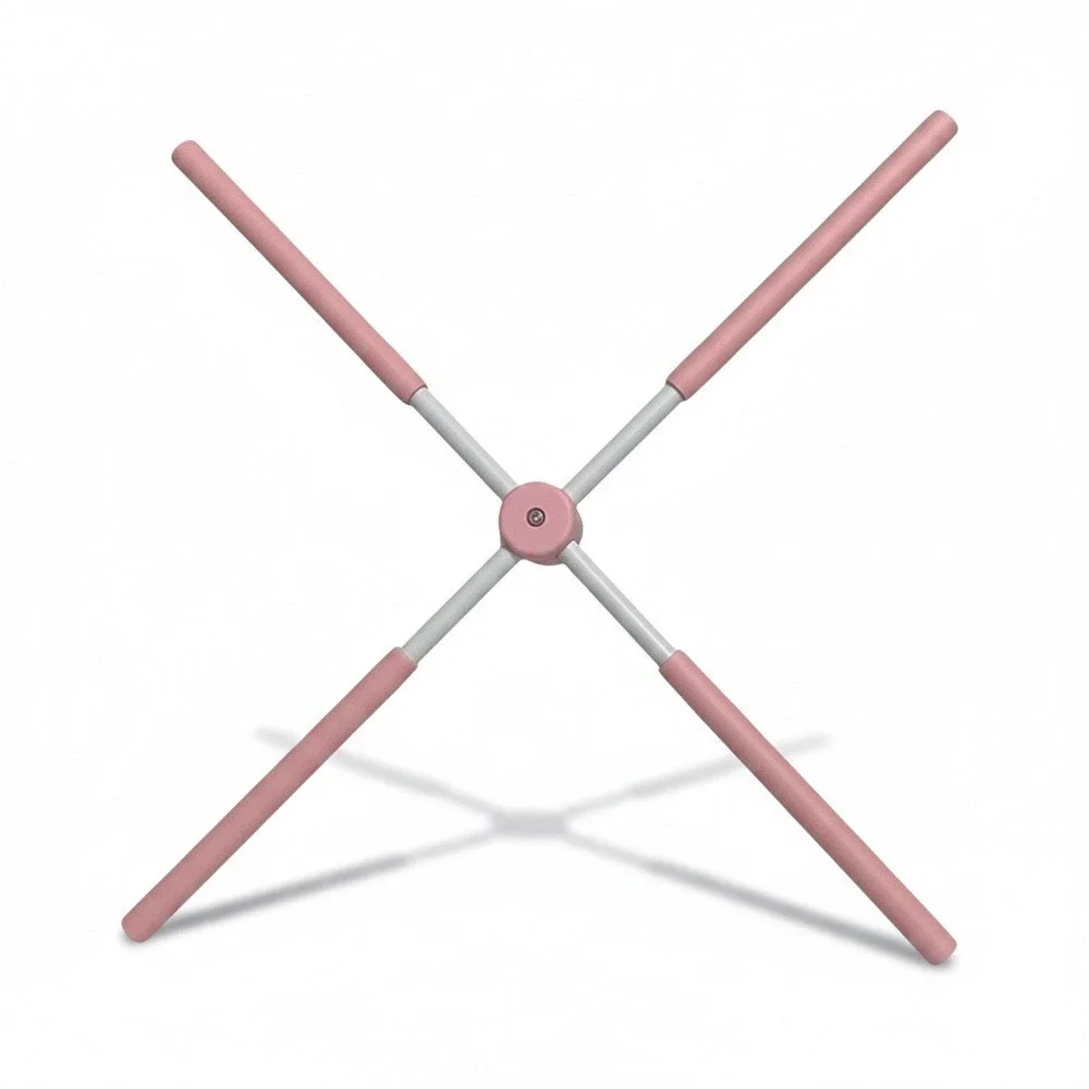 Yoga Sticks Stretching Tool‎ Humpback Corrector Retractable Posture Stick Pink